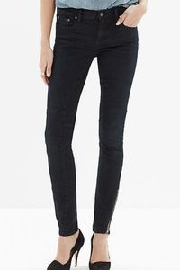 Madewell Skinny Skinny Patch Black Pants size 29